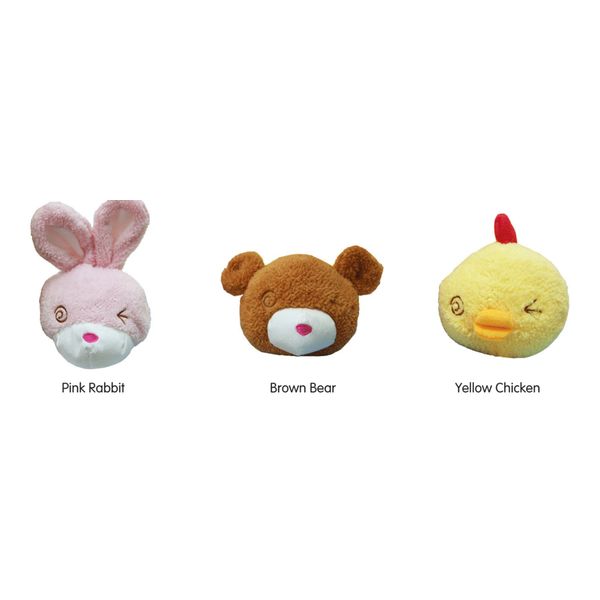 [mPets] Petz Route Chewing Toy - Giraffe/Ostrich/Donkey/Pink Rabbit/Brown Bear/Yellow Chicken [LOCAL SG DELIVERY]