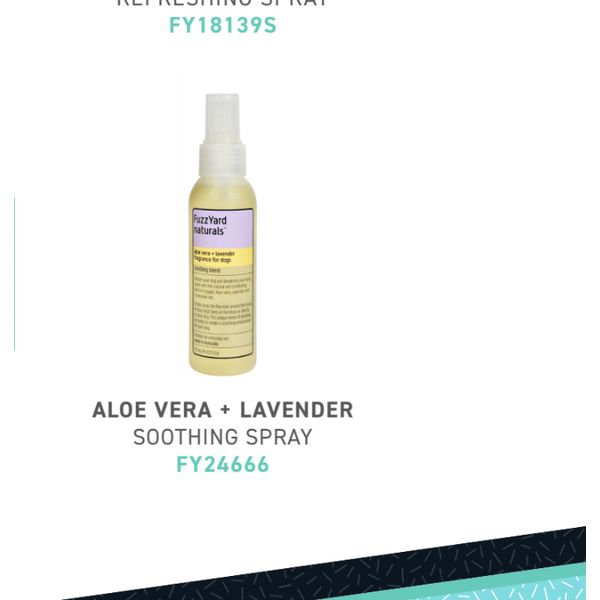[mPets] FuzzYard Lavender + Cedarwood/ Rosemary + Peppermint/ Aloe Vera + Lavender Aromatherapy Mist 120ml for Pets [LOCAL SG DELIVERY]