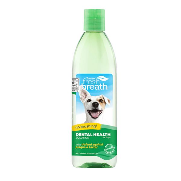 [mPets] TropiClean Dental Health Solution (8oz, 16oz, 1 litre bottle)* [LOCAL SG DELIVERY]