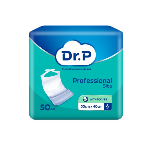 [mobileaid] Dr. P Professional Bibs Packet 50's x 4 [LOCAL SG DELIVERY]