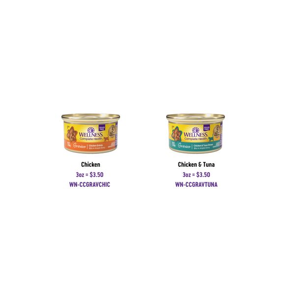 [mPets] Wellness Complete Health Wet Food (Gravies/Pate/Morsels & Sliced/Minced) for Cats [LOCAL SG DELIVERY]