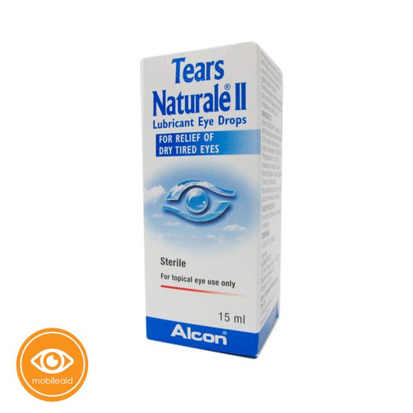 [mobileaid] Alcon Tears Naturale II Lubricant Eye Drops (For Relief of Dry Tired Eyes) 15ml [LOCAL SG DELIVERY]
