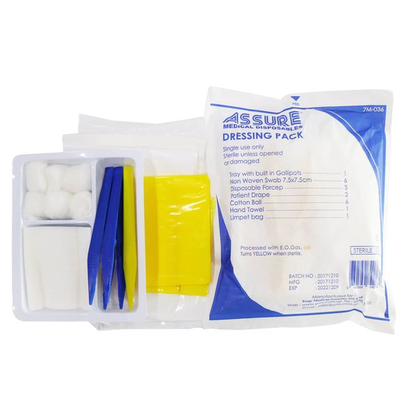 [mobileaid] Assure Basic Dressing Set Sterile , pack of 20's [LOCAL SG DELIVERY]