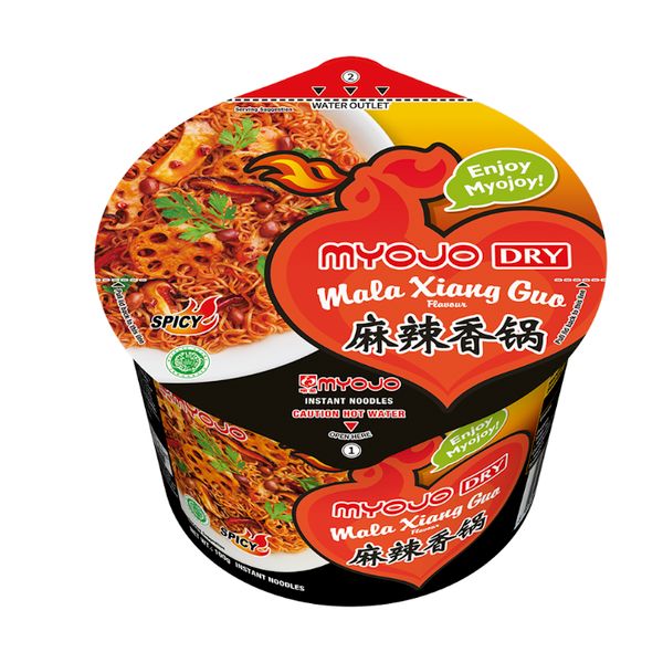 [mfoods] Myojo Dry Bowl Charmee/Mee Poh/Mee Goreng/Mala Xiang Guo Noodles 90gm [LOCAL SG DELIVERY]