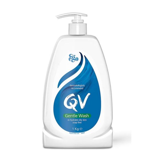 [Dermaceutica] Ego QV QV Gentle Wash (For Dry + Sensitive & Eczema-Prone Skin) 1kg [LOCAL SG DELIVERY]
