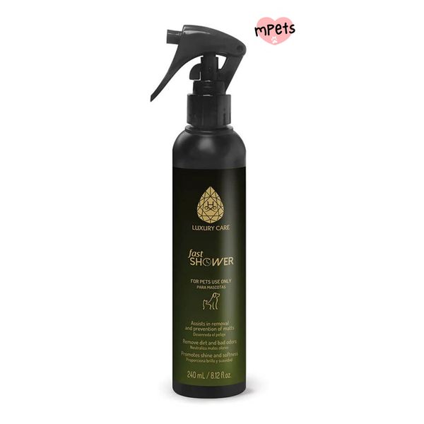 [mPets] Hydra Exp Luxury Care Fast Shower Spray for Pets 240ml [LOCAL SG DELIVERY]