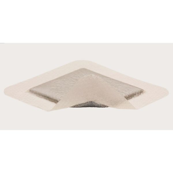 Molnlycke Mepilex Border Silver 12.5cm x 12.5cm/ 7.5cm x 7.5cm 5's – view 2