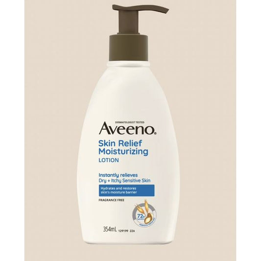 [Dermaceutica] Aveeno Skin Relief/Daily Moisturising Lotion 354ml [LOCAL SG DELIVERY]