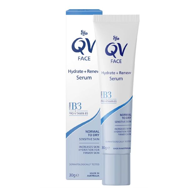 [Dermaceutica] Ego QV Face Hydrate + Renew Serum (For Firmer & Plumper Skin) 30g [LOCAL SG DELIVERY]