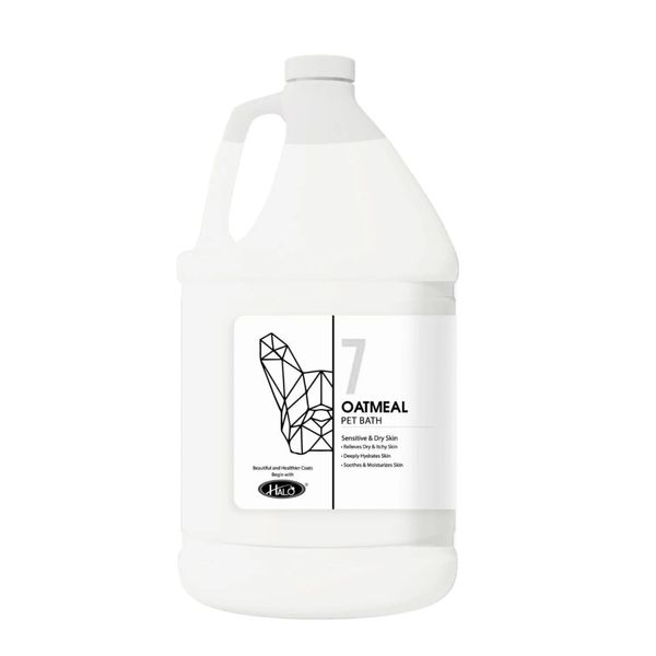 [mPets] Halo No.7 Oatmeal Pet Bath [LOCAL SG DELIVERY]