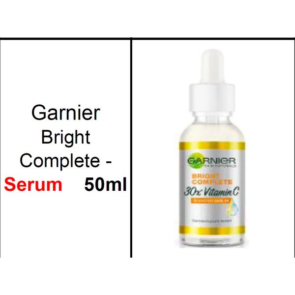 Garnier Bright Complete - Whitening Cream/Yogurt Sleeping Mask/Serum 50ml – view 3