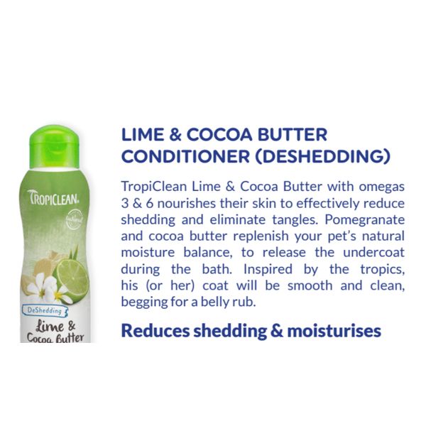 [mPets] TropiClean Lime/Kiwi & Cocoa Butter OR Berry & Coconut/ Gentle Hypoallergenic Deep Cleansing Cat Shampoo [LOCAL SG DELIVERY]