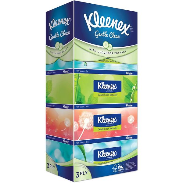 [mobileaid] Kleenex Ultrasoft Facial Tissue - 3 Ply (5x100's) [LOCAL SG DELIVERY]