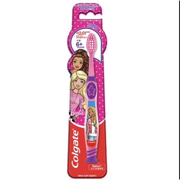 Colgate Kids Minion Essentia Travel Kit (1 toothpaste + toothbrush)/Fluffy Paw 1's/Batman 1's/Barbie 1's/Minion's 5-9…