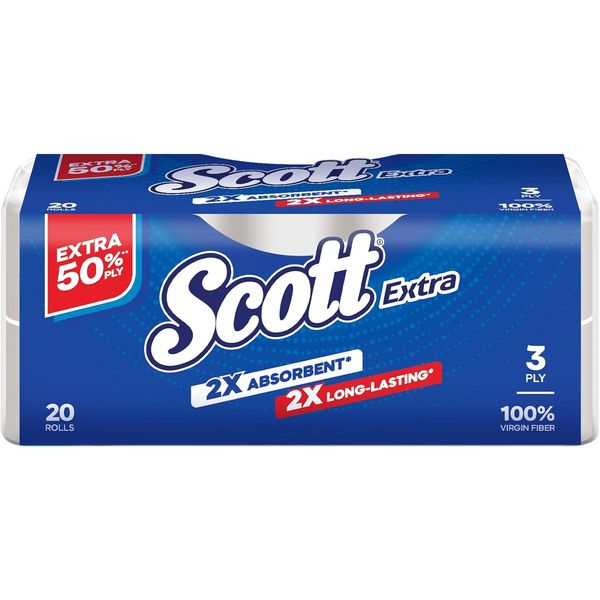 [mobileaid] Scott Extra Bath Tissue - 3 Ply (20 Rolls) [LOCAL SG DELIVERY]
