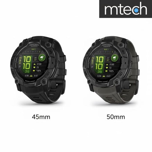 [mtech] Garmin Outdoor GPS Smart Watch Instinct 3 AMOLED  [LOCAL SG DELIVERY] - Black 50mm