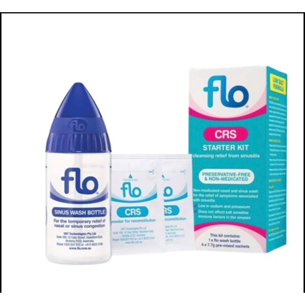 [mobileaid] FLO Chronic Rhinosinusitis [CRS] Starter Kit/Refill Packs 50's [LOCAL SG DELIVERY]