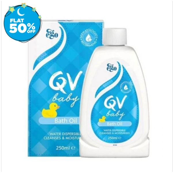 [Dermaceutica] Ego QV Baby Bath Oil 250ml [LOCAL SG DELIVERY]