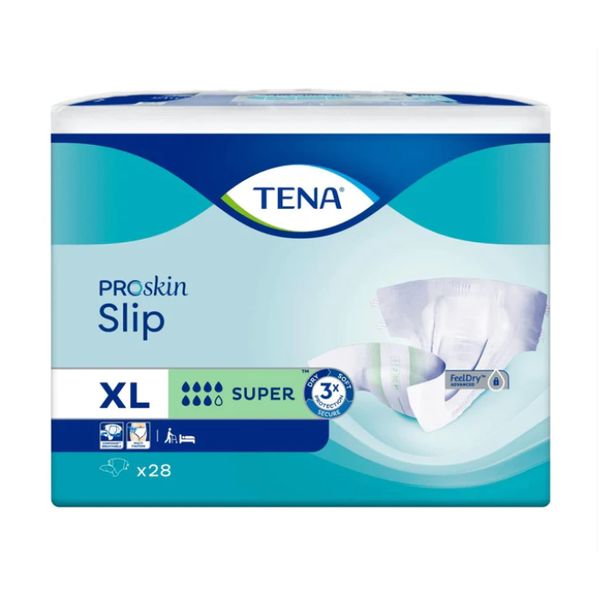 [mobileaid] TENA PROskin Slip Super XL 28's per pack [LOCAL SG DELIVERY]