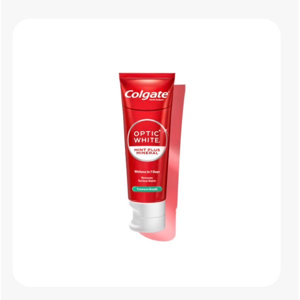 Colgate Optic White O2 Peach Osmanthus 85gm/Exfoliating/Mint Plus 100gm/Volcanic Mineral 100gm/Purple 100gm – view 3