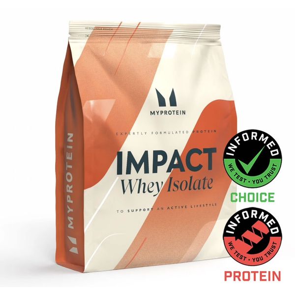 [mfoods] Myprotein Impact Whey Isolate Powder, Purest Whey Protein Shake to Build Muscle, 1kg - 2.5kg - 5kg [LOCAL SG DELIVERY]