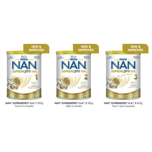 【mkids】【Nestle】NAN Supremepro HA 1/2/3 800g for infants 【LOCAL SG DELIVERY】