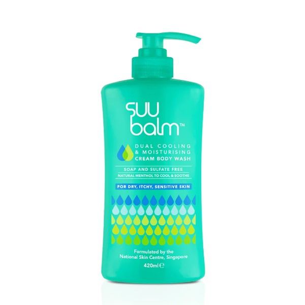[mobileaid] Suu Balm Dual Cooling & Moist Cream Body Wash 840ml/420ml [LOCAL SG DELIVERY]
