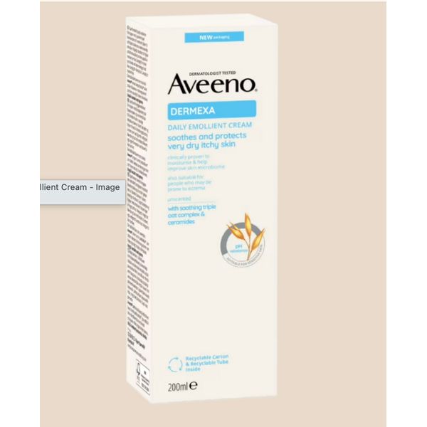 Aveeno Dermexa Daily Emollient Cream 500ml/200ml – view 2