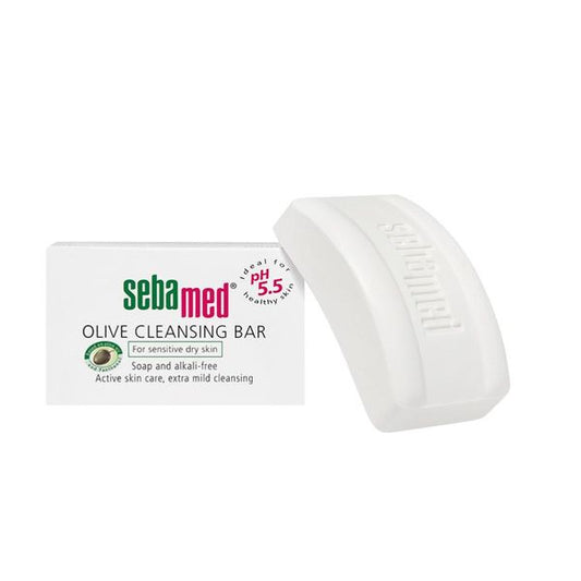 [Dermaceutica] Sebamed Sensitive Skin Olive, Cleansing bar 150g [LOCAL SG DELIVERY]
