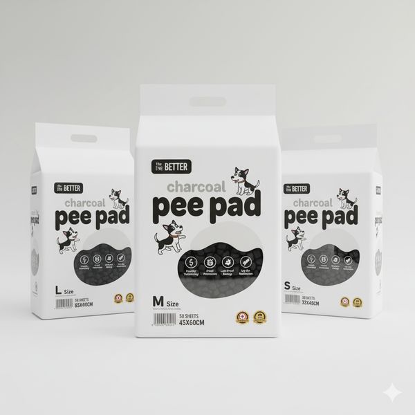 [mPets] The Better Charcoal Pee Pad (S/M/L)