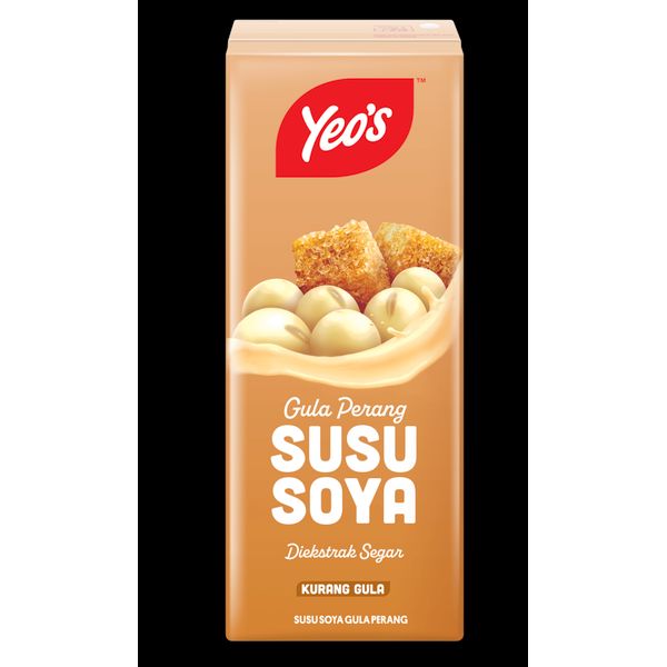 [mfoods] Bundle of 2 cartons Yeo's Packet Drinks - Brown Sugar Soy Milk 250ml x 24 packets [LOCAL SG DELIVERY]
