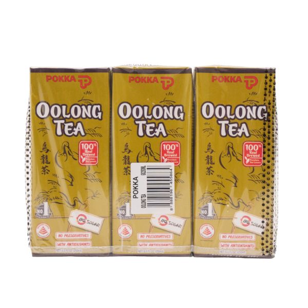 [mfoods] Bundle of 2 cartons Pokka Packet Drink - Oolong Tea 250ml x 24 packets [LOCAL SG DELIVERY]