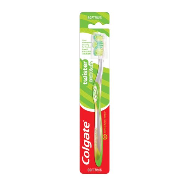 Colgate Twister Toothbrush Soft/Medium OR Zig Zag Medium/Soft – view 3