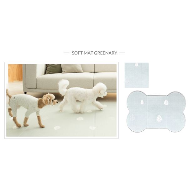 [mPets] Sapsal Pet Play Mat - Eco Friendly, Water Proof, High Durability, Optimised Cushion - Made in Korea [LOCAL SG DELIVERY]