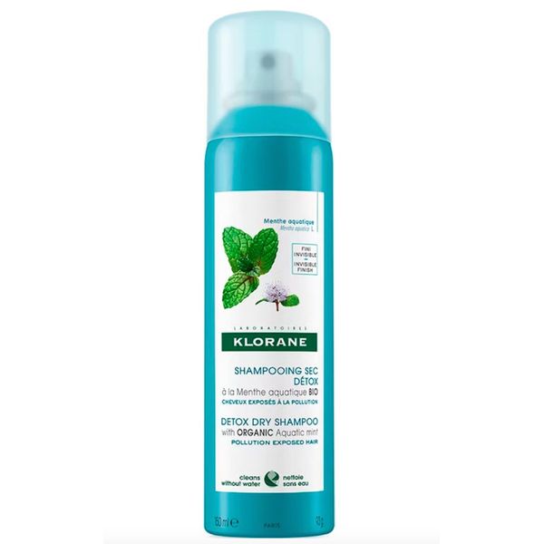 [Dermaceutica] Klorane Aquatic Mint Detox Dry Shampoo 150ml [LOCAL SG DELIVERY]