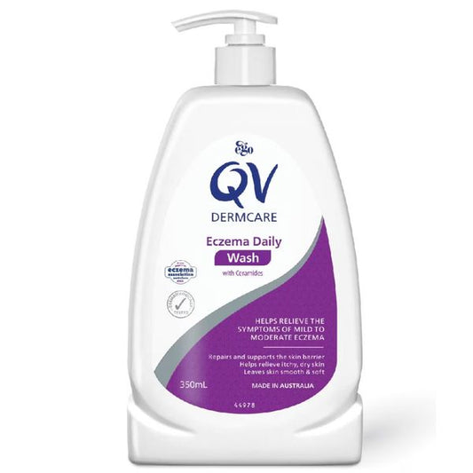 [Dermaceutica] Ego QV Dermcare Eczema Daily Wash (Relieve The Symptoms Of Mild To Moderate Eczema) 350ml [LOCAL SG DELIVERY]