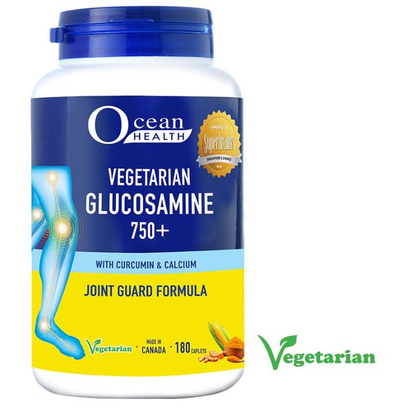 [mobileaid] Ocean Health Vegetarian Glucosamine 750+ (180s) [LOCAL SG DELIVERY]