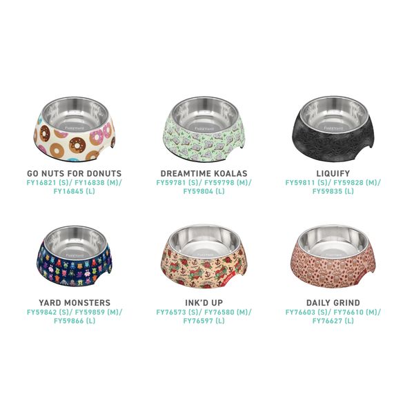[mPets] FuzzYard Easy Feeder Bowl Small (S)/Medium (M)/Large (L) Easy Feeder Bowl [LOCAL SG DELIVERY]