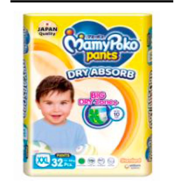 Mamy Poko Standard Pants Medium (7-12kg)/Large (9-14kg)/XLarge (12-17kg)/XXLarge (15-25kg) – view 4