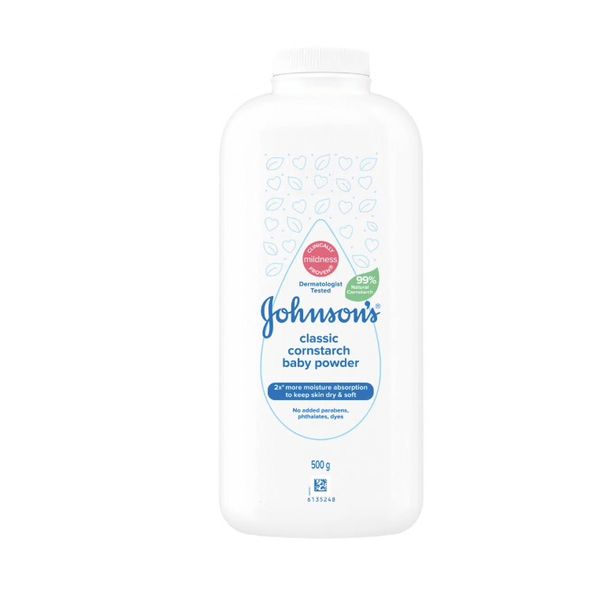 [mkids] Johnson's Classic/Blossoms Cornstarch Baby Powder 500gm [LOCAL SG DELIVERY] App