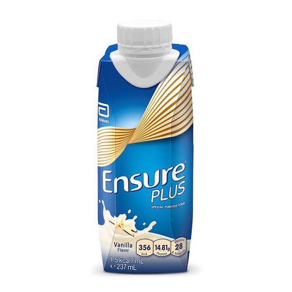 [mobileaid] Abbott Ensure Plus Liquid 237ML x 24's (NEW) [LOCAL SG DELIVERY]