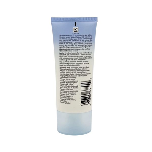 Neutrogena Ultra Sheer Dry Touch Sunscreen SPF50 88ml – view 2