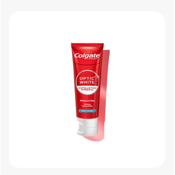 Colgate Optic White O2 Peach Osmanthus 85gm/Exfoliating/Mint Plus 100gm/Volcanic Mineral 100gm/Purple 100gm – view 2