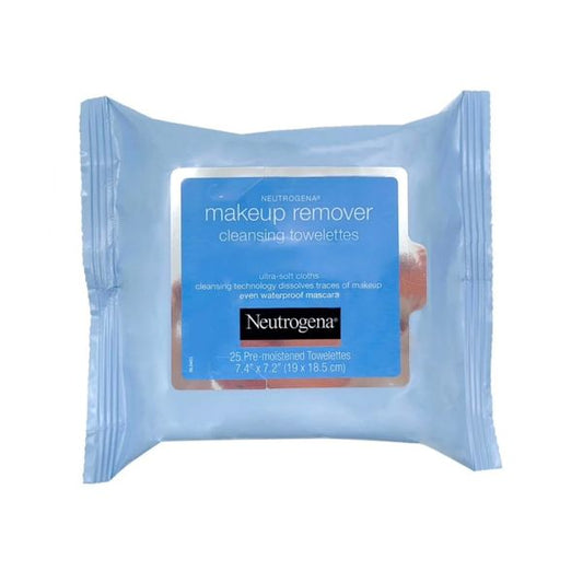 [Dermaceutica] Neutrogena Makeup Remover Cleansing Towelettes 25's [LOCAL SG DELIVERY]