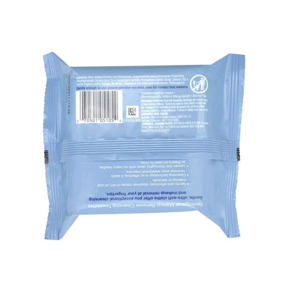 Neutrogena Makeup Remover Cleansing Towelettes 25's – view 2