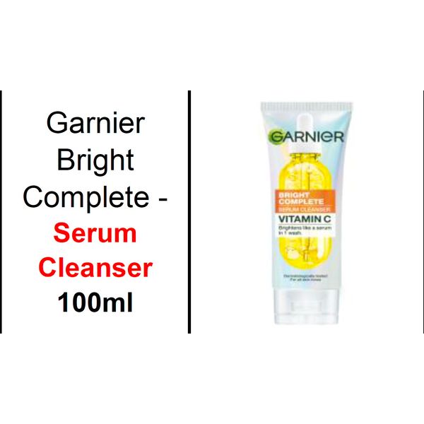 Garnier Bright Complete - Foam/Scrub/Super UV/Serum Cleanser 100ml – view 4