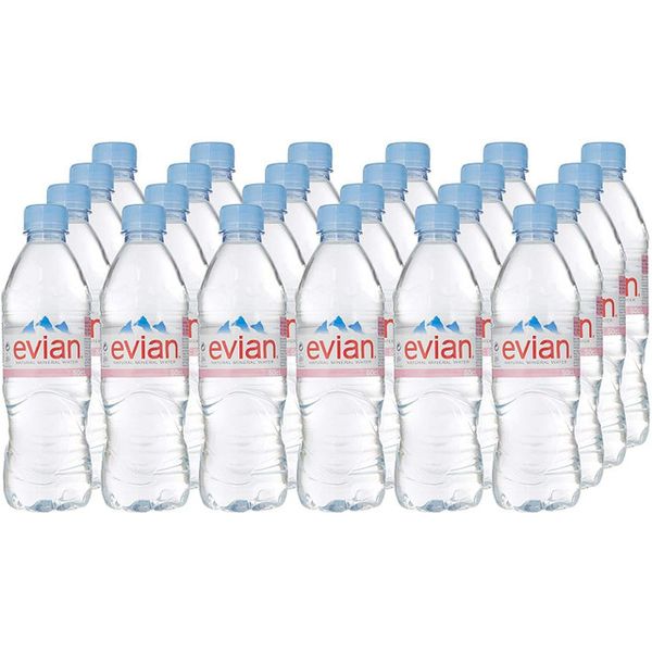 [mfoods] Bundle of 2 cartons Pokka Evian Bottled water 500ml x 24 bottles [LOCAL SG DELIVERY]