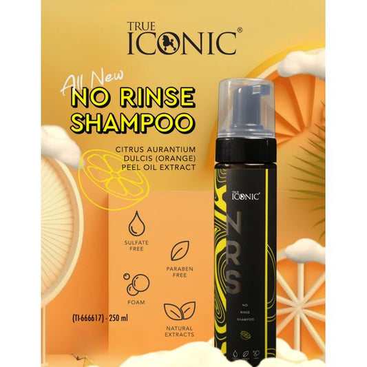 [mPets] True Iconic No Rinse Foam Shampoo With Orange Peel Extract for Dogs (250ml Bottle) [LOCAL SG DELIVERY]