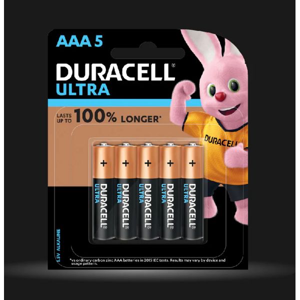[mtech] Duracell Ultra Alkaline AAA Batteries, pack of 5 [LOCAL SG DELIVERY]