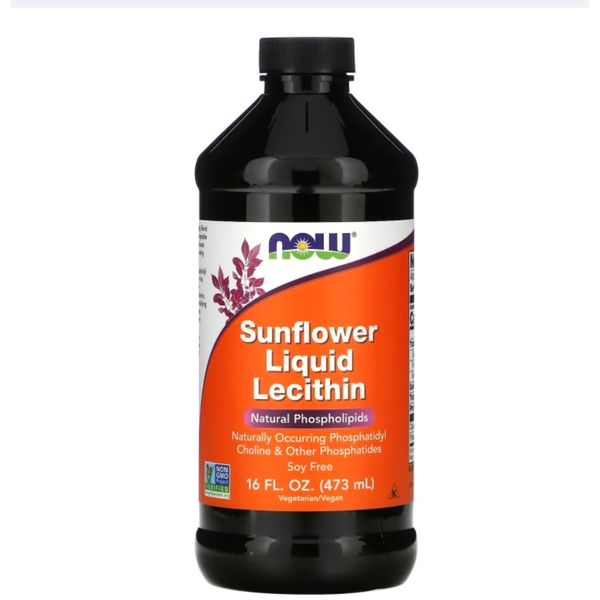 [mfoods] Now Foods, Sunflower Liquid Lecithin, Decrease cholesterol levels, Improved digestive health 473ml  [LOCAL SG DELIVERY]